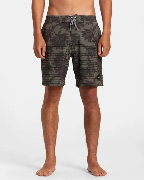 Rvca Curren Boardshorts 18034 Olive Men Boardshorts