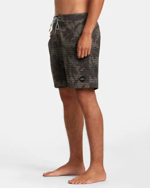 Rvca Curren Boardshorts 18034 Olive Men Boardshorts