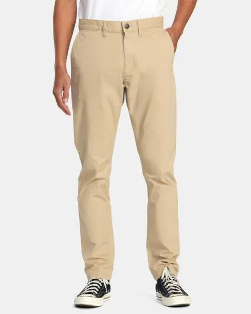 Rvca Daggers Chino Chinos Khaki Men Pants