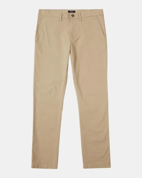 Rvca Daggers Chino Pants Khaki Men Pants