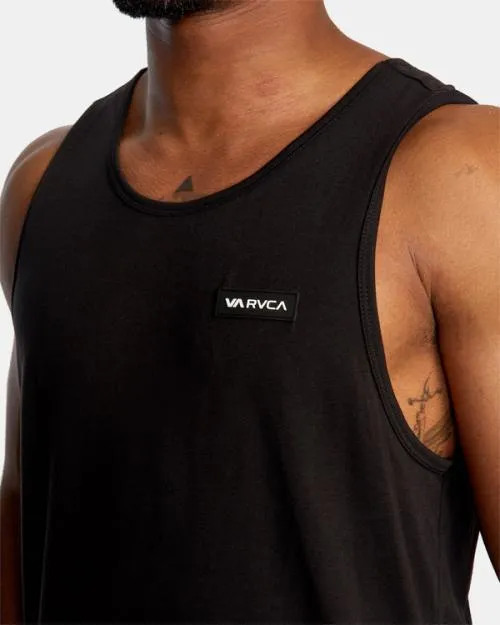 Rvca Icon Tank Top Black SportMen Tees and Tanks