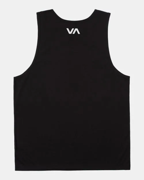 Rvca Icon Tank Top Black SportMen Tees and Tanks