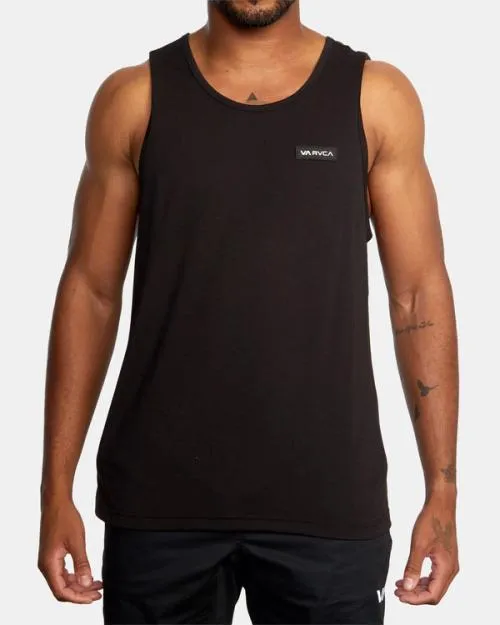 Rvca Icon Tank Top Black SportMen Tees and Tanks