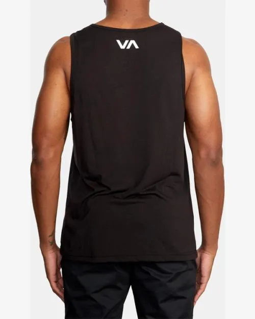 Rvca Icon Tank Top Black SportMen Tees and Tanks