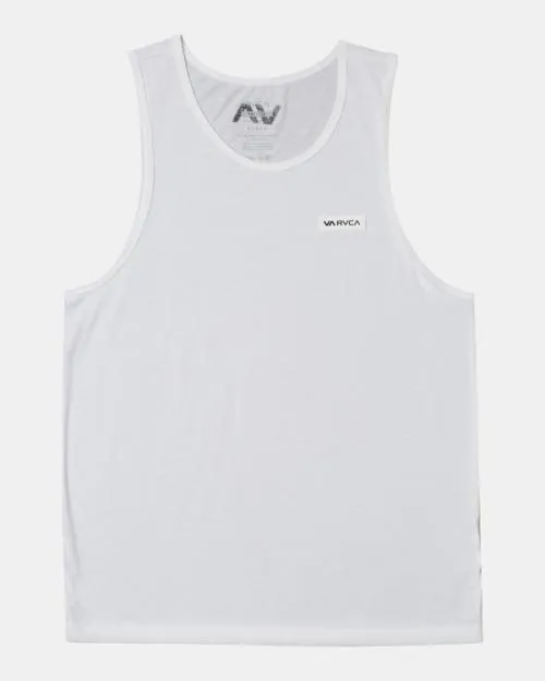 Rvca Icon Tank Top White SportMen Tees and Tanks