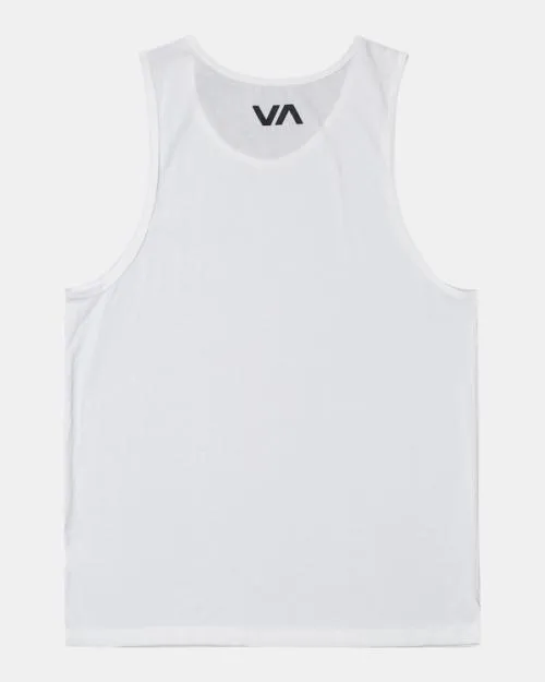 Rvca Icon Tank Top White SportMen Tees and Tanks