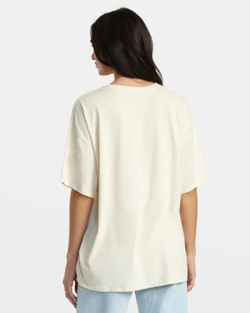 Rvca No Bounds TShirt Latte Women Tees and Tanks