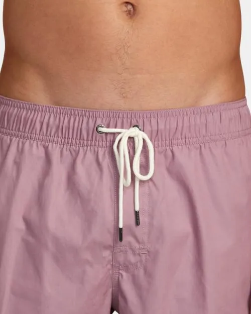 Rvca Opposites Hybrid Elasticized Shorts Lavender Men Boardshorts