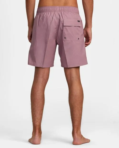 Rvca Opposites Hybrid Elasticized Shorts Lavender Men Boardshorts