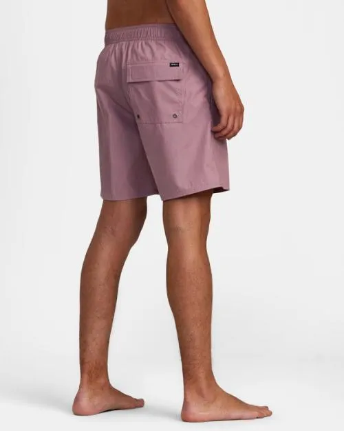 Rvca Opposites Hybrid Elasticized Shorts Lavender Men Boardshorts
