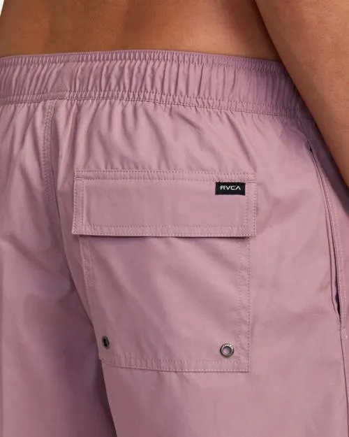 Rvca Opposites Hybrid Elasticized Shorts Lavender Men Boardshorts