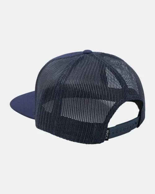 Rvca Platform Trucker Hat Navy Men Hats and Beanies