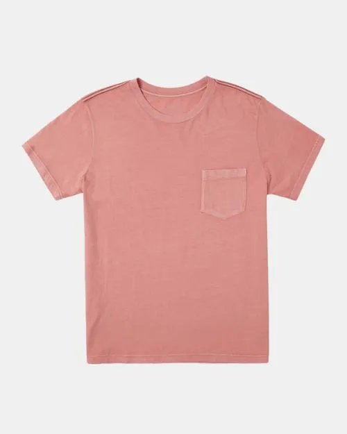 Rvca PTC II Pigment Tee Flamingo Men Short Sleeves