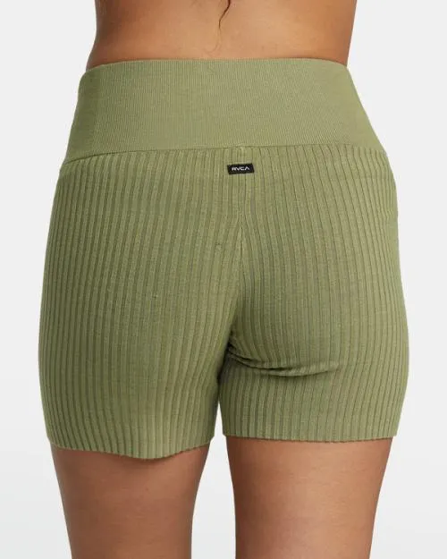 Rvca Rose Namajunas Fever Sweat Shorts Aloe Women Shorts and Skirts