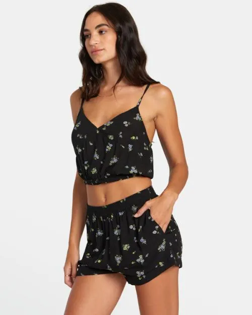 Rvca Sawyer Eco Viscose Shorts Rvca Black Women Shorts and Skirts