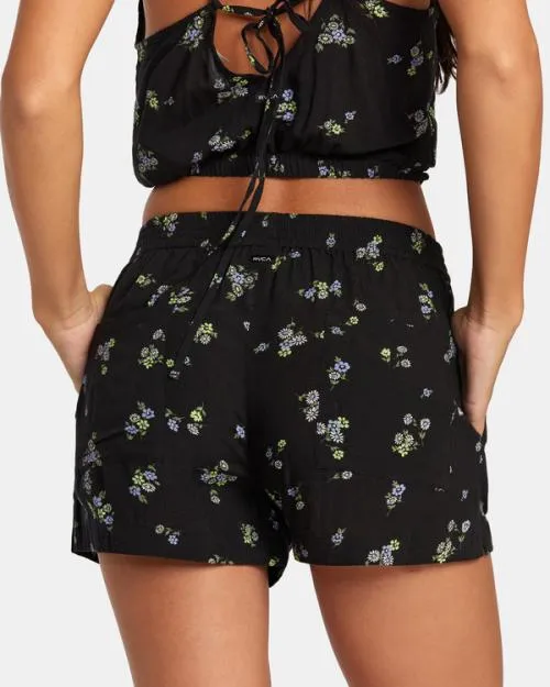 Rvca Sawyer Eco Viscose Shorts Rvca Black Women Shorts and Skirts