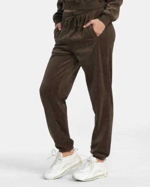 Rvca Seniesa Ring Joggers Major Brown Women Pants