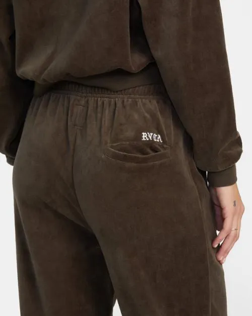 Rvca Seniesa Ring Joggers Major Brown Women Pants
