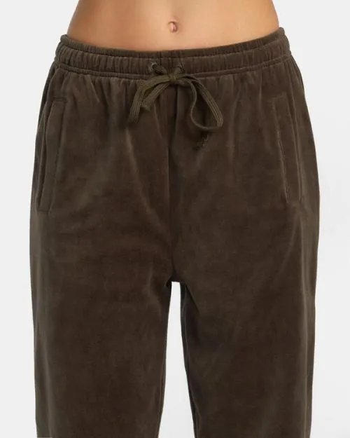 Rvca Seniesa Ring Joggers Major Brown Women Pants