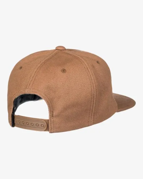 Rvca Snake Control Snapback Hat Rawhide Men Hats and Beanies