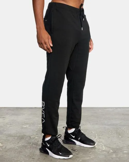 Rvca Swift Sweatpants Black 2 SportMen Pants