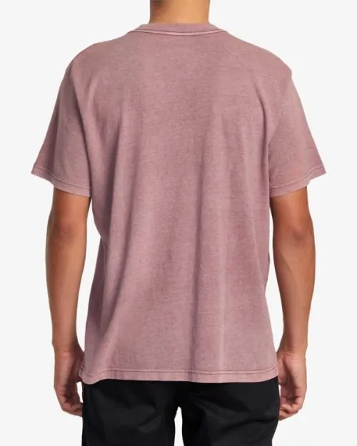 Rvca Trippy Snail Tee Dusty Grape Men Tees and Tanks