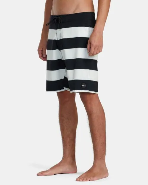 Rvca VA Boardshorts 19034 Blackwhite Men Boardshorts