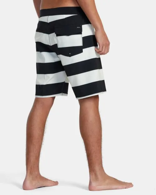 Rvca VA Boardshorts 19034 Blackwhite Men Boardshorts