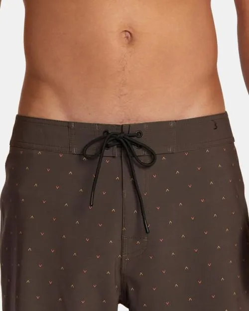 Rvca VA Boardshorts 19034 Bombay Brown Men Boardshorts