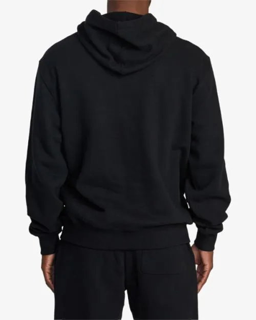 Rvca VA Essential Hoodie Black SportMen Hoodies and Sweatshirts