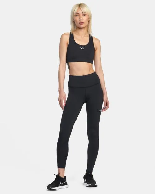Rvca VA Essential Workout Leggings Black SportWomen Pants