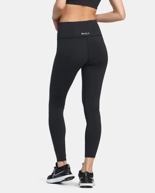 Rvca VA Essential Workout Leggings Black SportWomen Pants