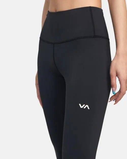 Rvca VA Essential Workout Leggings Black SportWomen Pants
