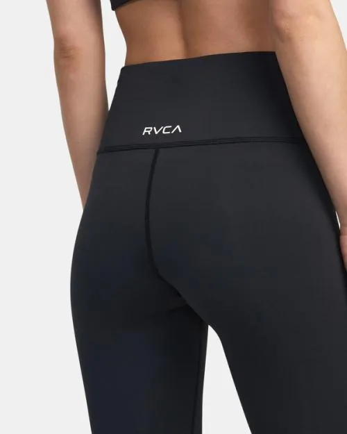Rvca VA Essential Workout Leggings Black SportWomen Pants