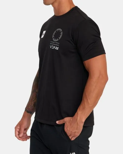 Rvca VA Mark Tee Black SportMen Short Sleeves