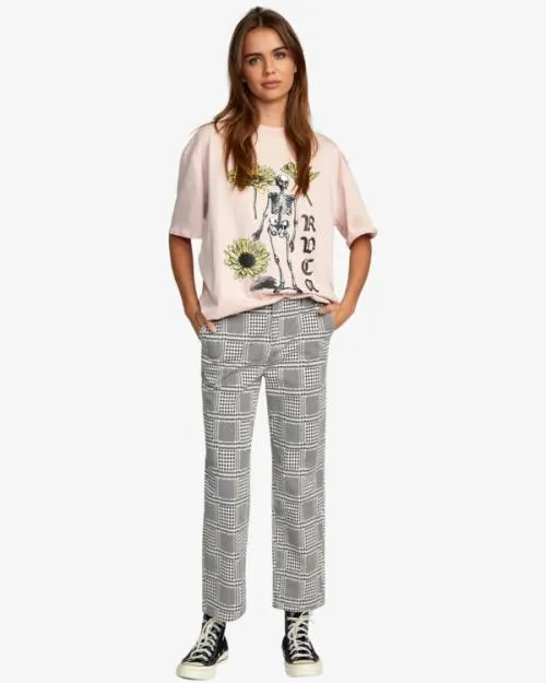 Rvca Weekend Stretch Chino Pants Cloud Women Pants