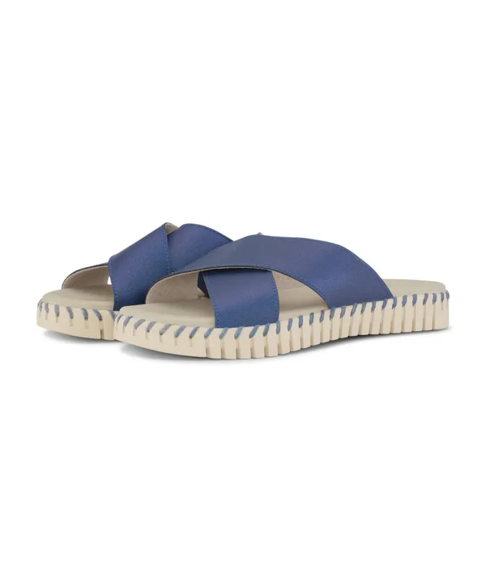 Sandals 8211 Blue Web Shoes Ilse Jacobsen Sandals