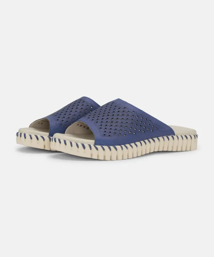 Sandals 8211 Blue Web Shoes Ilse Jacobsen Sandals