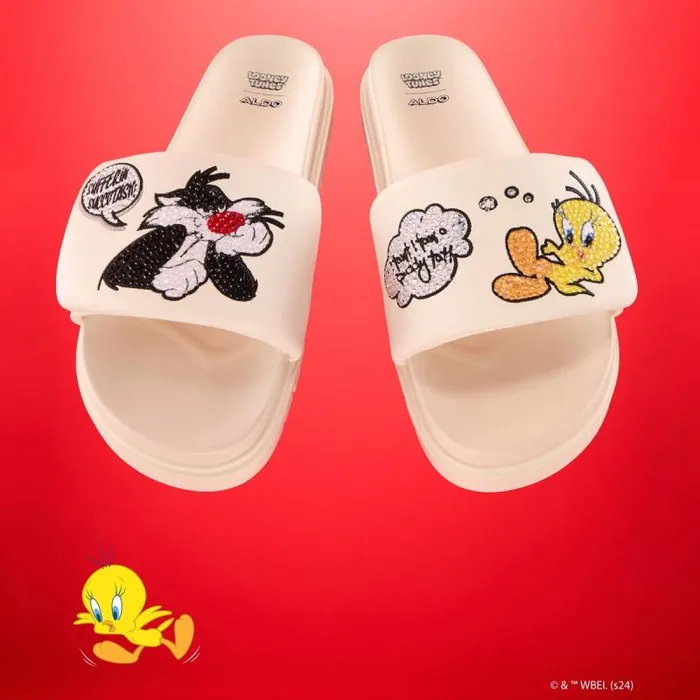 Sandals Women ALDO Ltslides Looney Tunes X Aldo