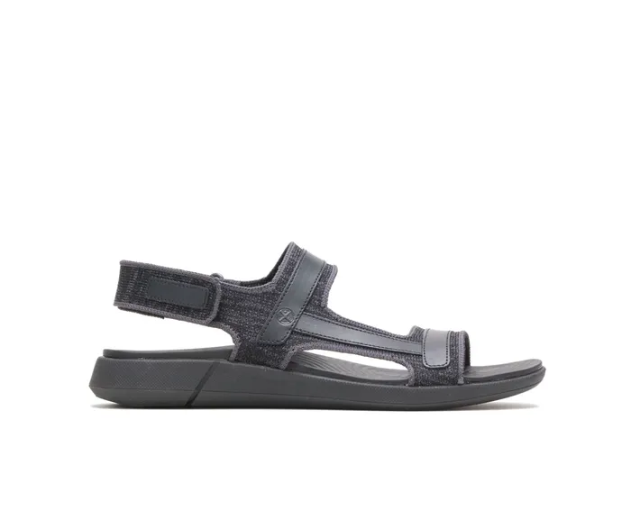 Sandals Women Willa Knit Rafter Black Knit Hush Puppies