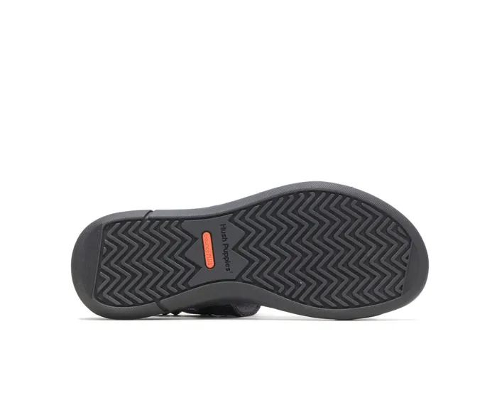 Sandals Women Willa Knit Rafter Black Knit Hush Puppies