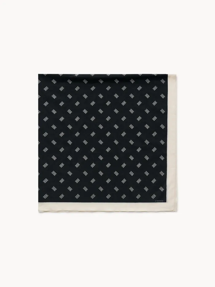 Scarves Women By Malene Birger Cialos Cotton Scarf Black
