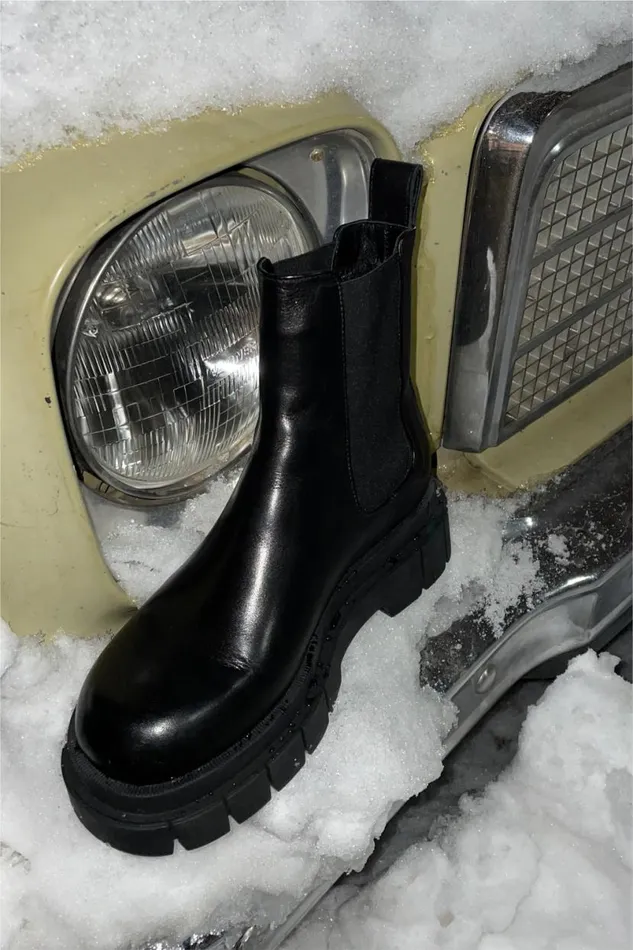 Shearling Lined Boots Women Mackage STORM Shearlinglined R Leather Chelsea Boot For Women Black Shearling Lined Boots Women Mackage STORM Shearlinglined R Leather Chelsea Boot For Women Black