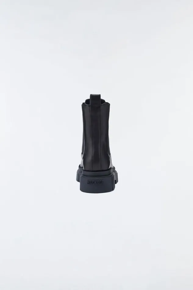 Shearling Lined Boots Women Mackage STORM Shearlinglined R Leather Chelsea Boot For Women Black Shearling Lined Boots Women Mackage STORM Shearlinglined R Leather Chelsea Boot For Women Black