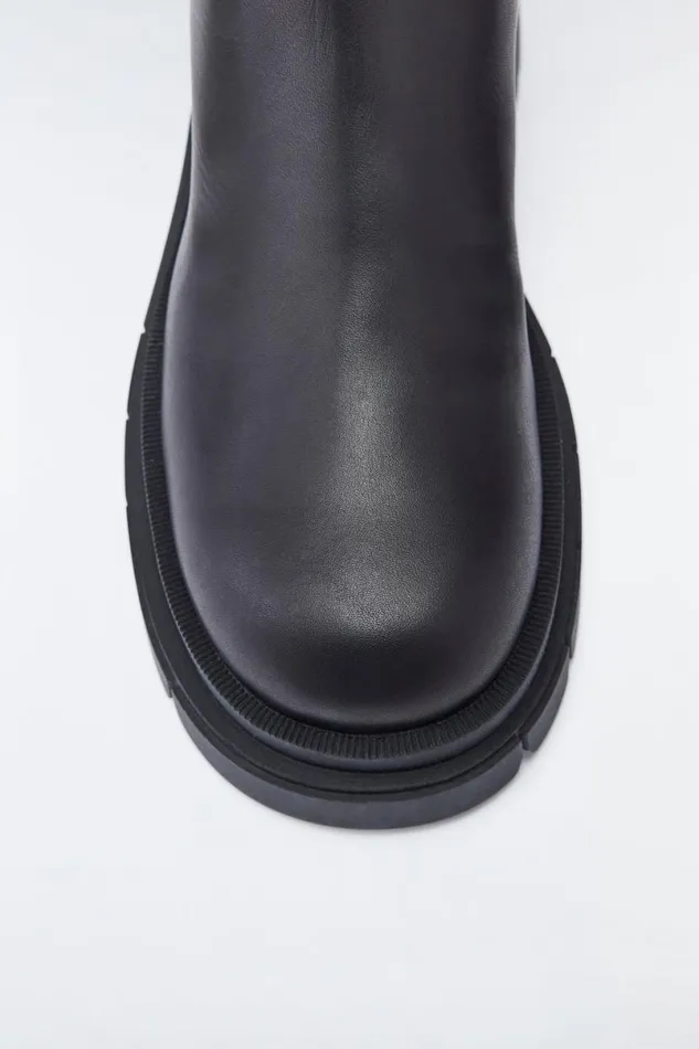 Shearling Lined Boots Women Mackage STORM Shearlinglined R Leather Chelsea Boot For Women Black Shearling Lined Boots Women Mackage STORM Shearlinglined R Leather Chelsea Boot For Women Black