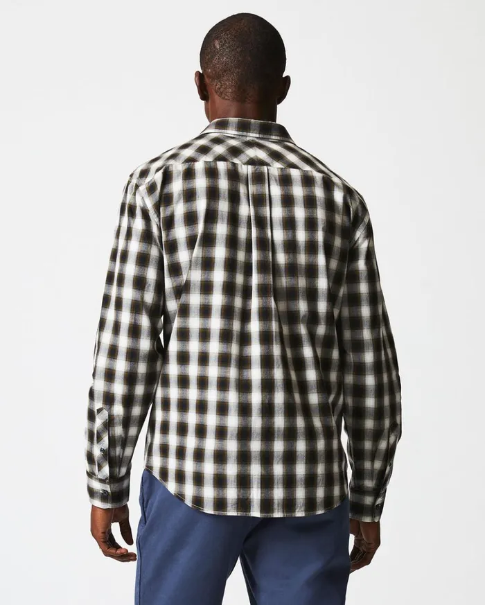 Shirting Men Billy Reid Shadow Plaid Tuscumbia Shirt Blackmulti