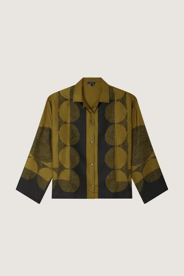 Shirts Women Soeur ARAGON SHIRT Khaki