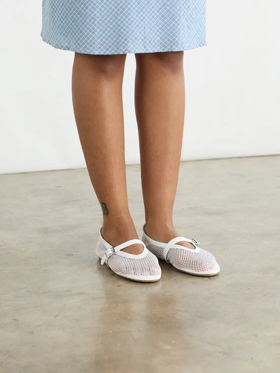 Shoes Lisa Says Gah Women Nolita Mesh Mary Jane White