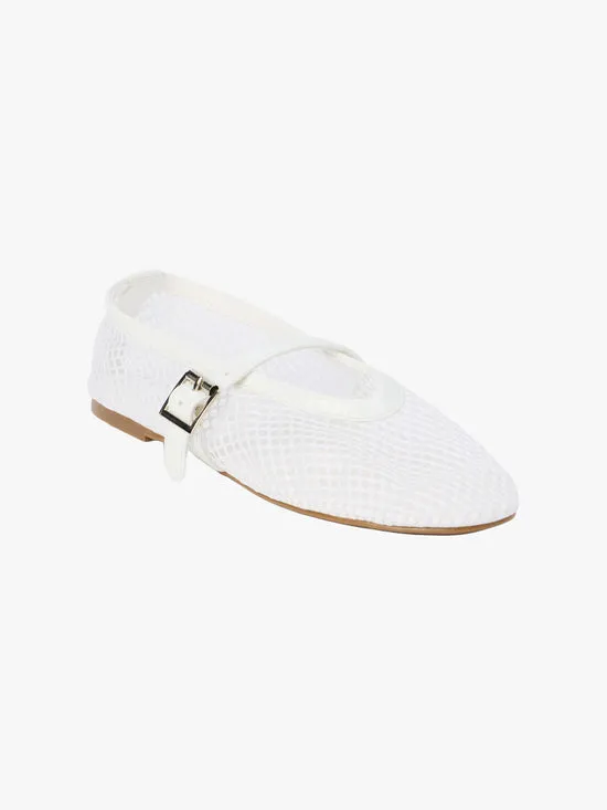 Shoes Lisa Says Gah Women Nolita Mesh Mary Jane White