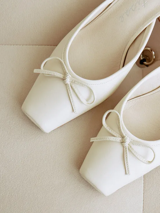 Shoes Women Basilio Ballet Mule Ivory Lisa Says Gah Shoes Women Basilio Ballet Mule Ivory Lisa Says Gah